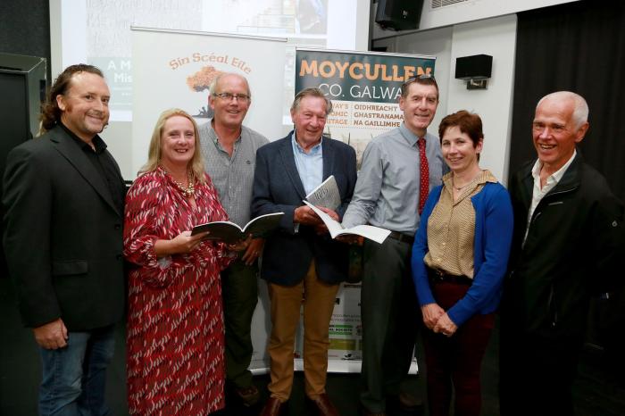 Photo of attendees at formal launch of new book A Moycullen Miscellany