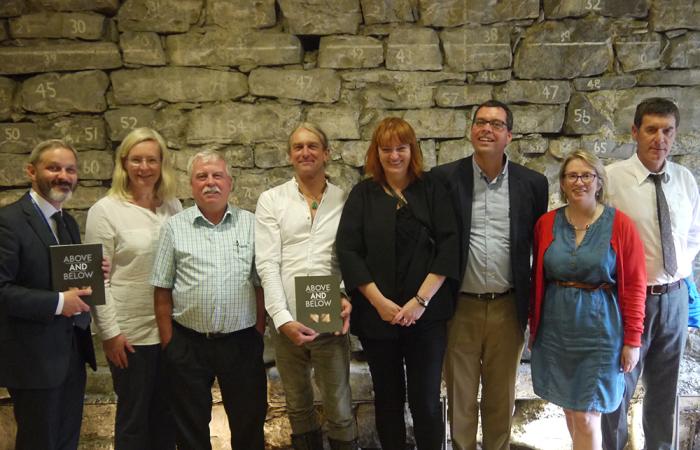 Photo of the editor and some of the contributing authors. Left to right: Michael Stanley (editor), Dr Meriel McClatchie, Noel Dunne, Graham Hull, Dr Maria FitzGerald, James Eogan, Emer Dennehy and Jerry O'Sullivan.