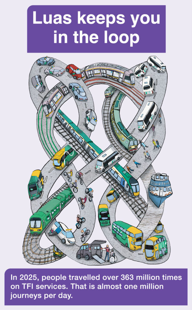 Luas keeps you in the loop