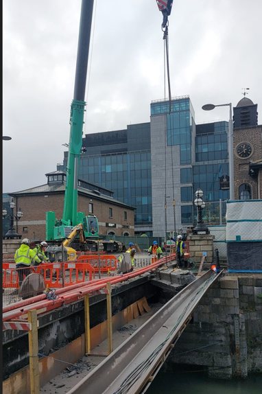 North Parapet Removal