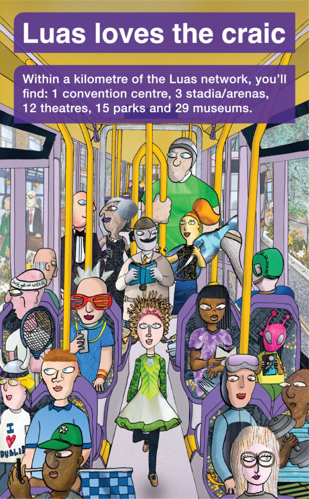 Luas loves the craic